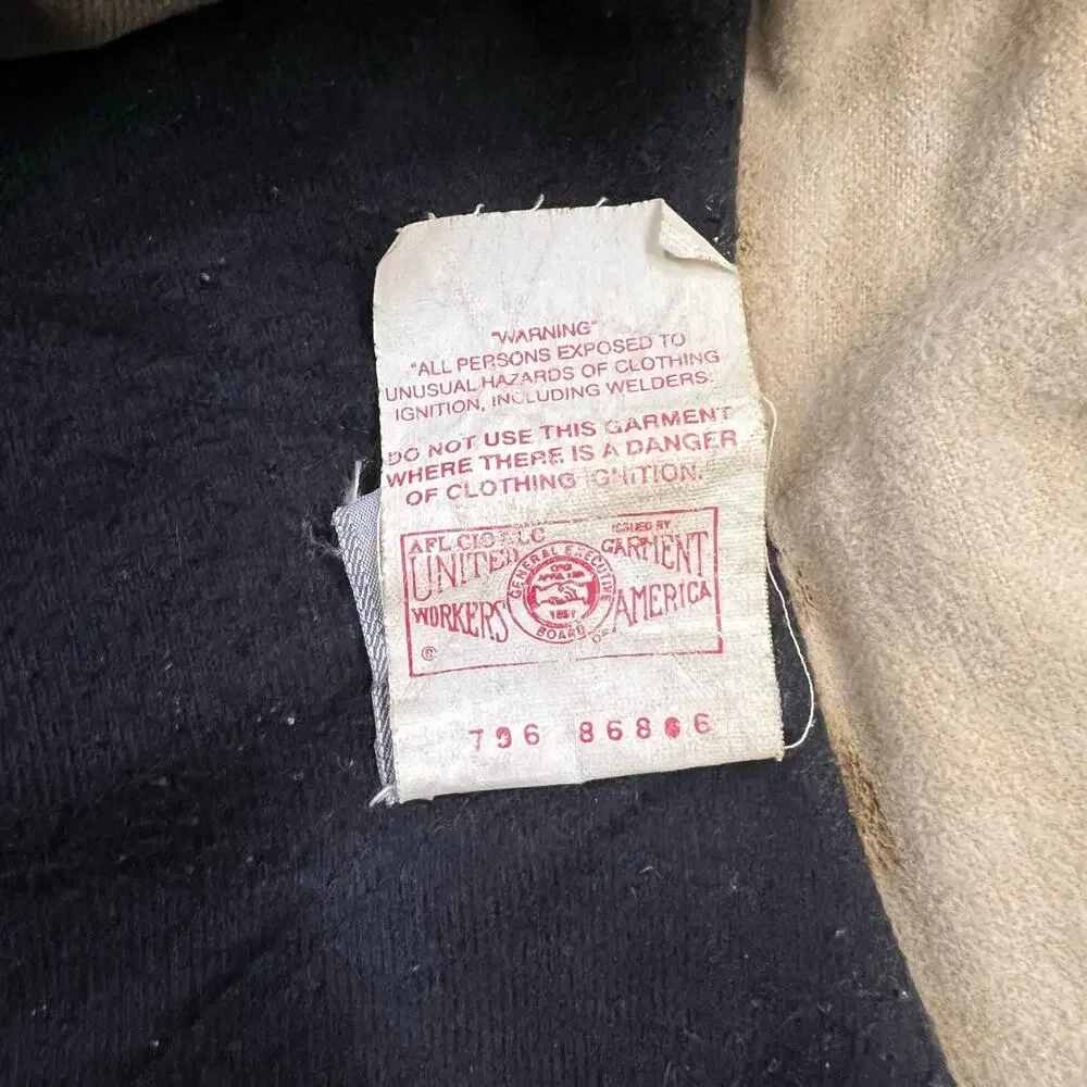 Vintage Carhartt Western Long Santa Fe Chore Coat Jacket Chestnut Mocha Brown M - Picture 3 of 16
